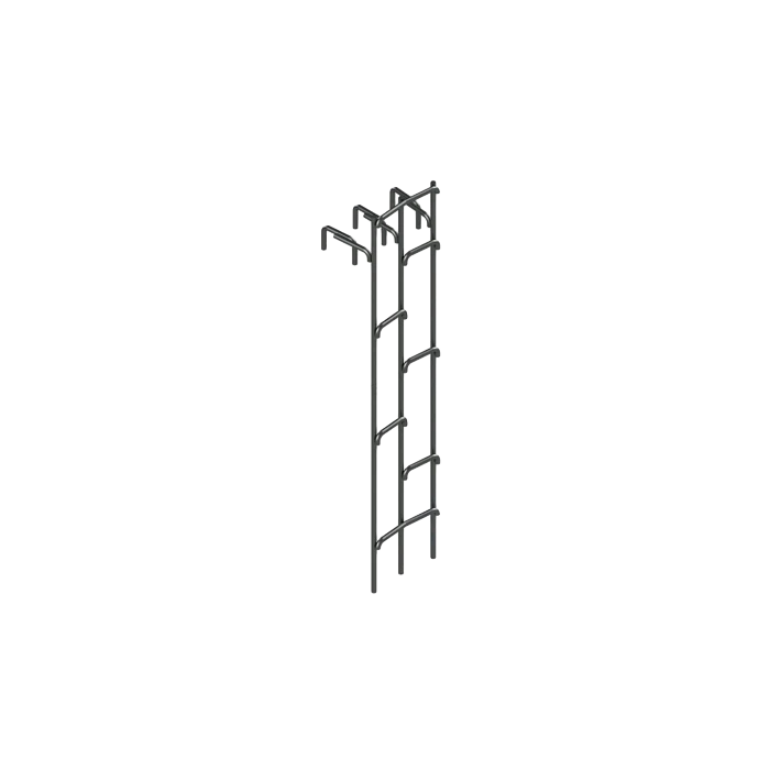 Канализационная лестница КЛ-2.6 (Л-1; Л-18) для колодцев